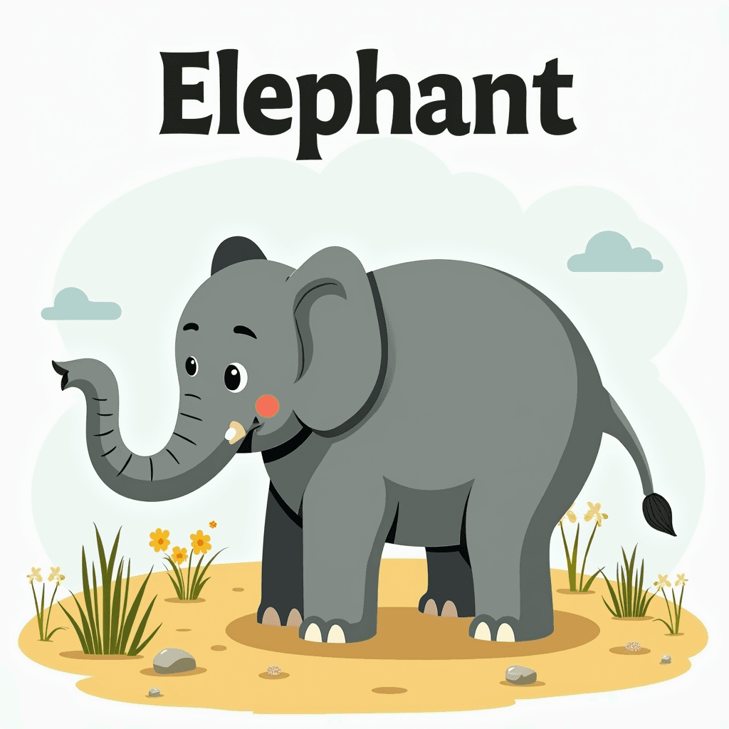 Gajah ilustrasi