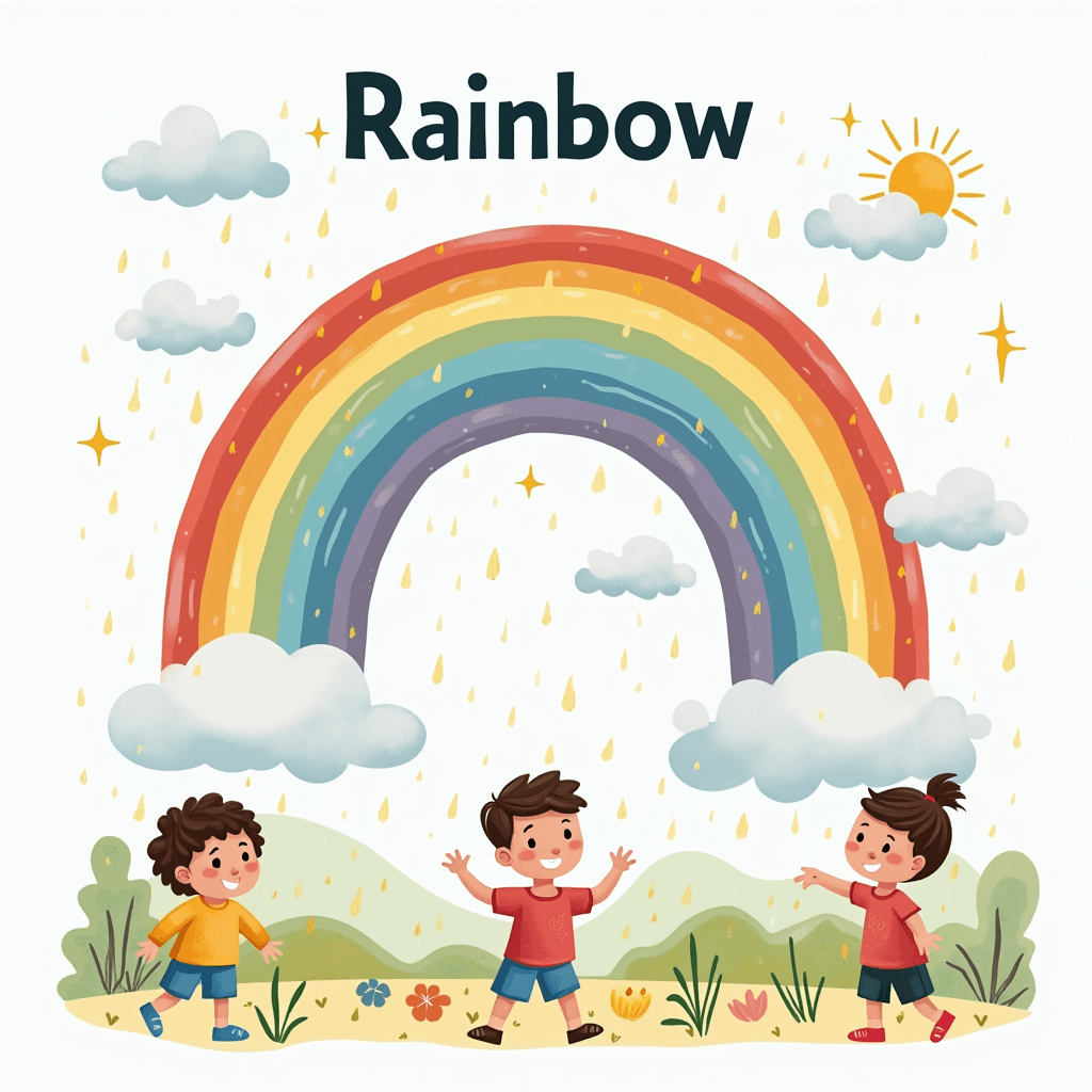 Pelangi ilustrasi