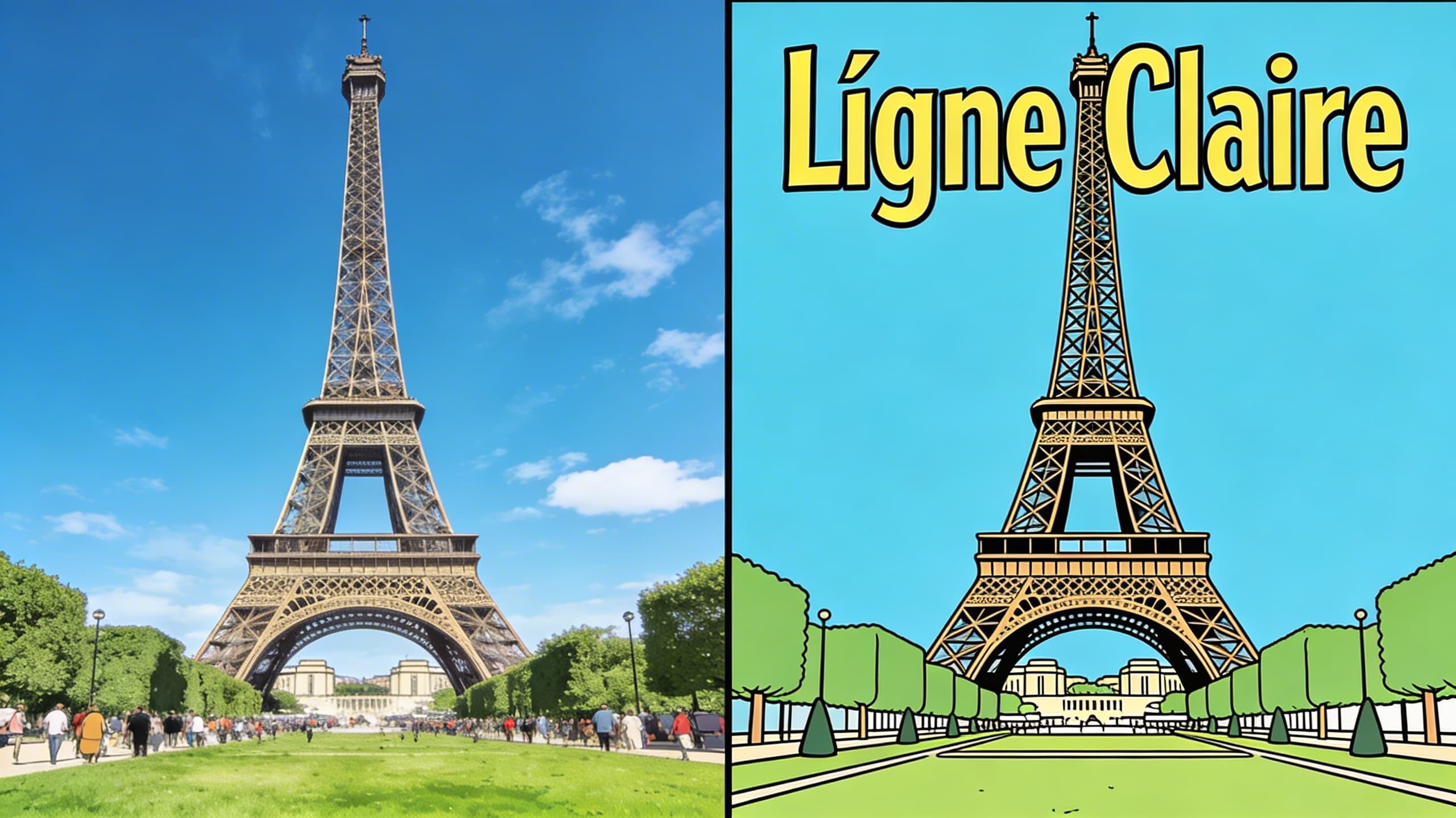 Paris Eiffel - French Bande Dessinée