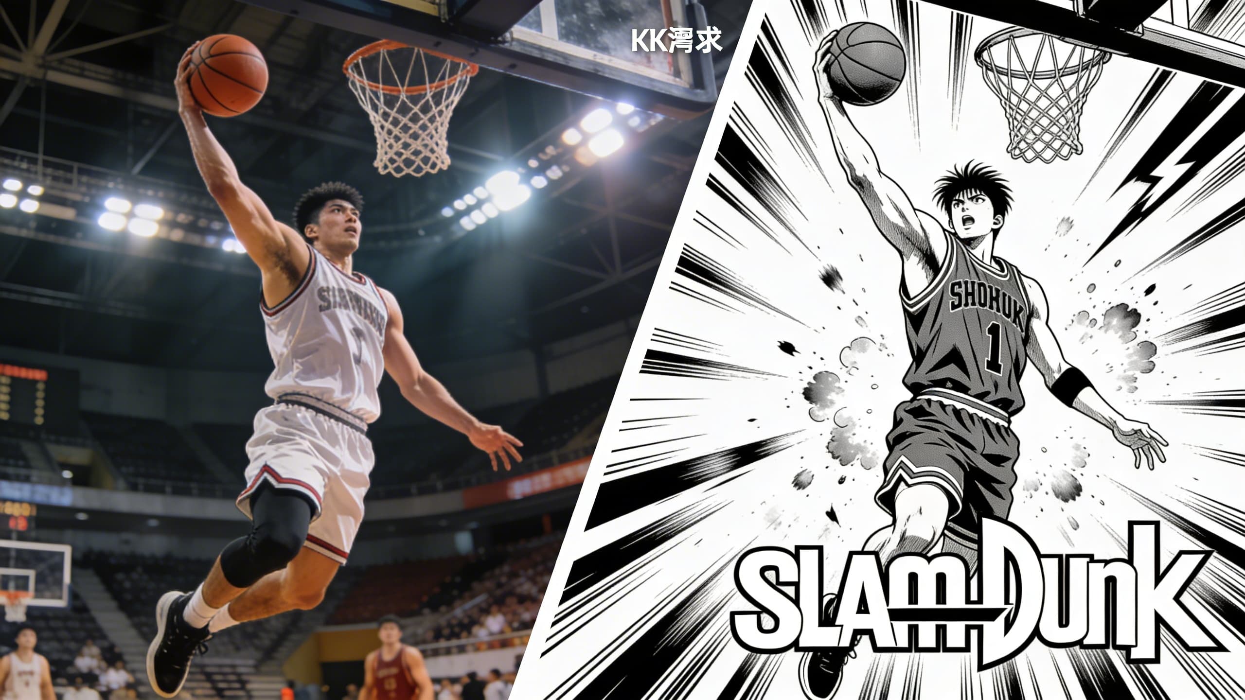 Basketball Dunk - Slam Dunk Style