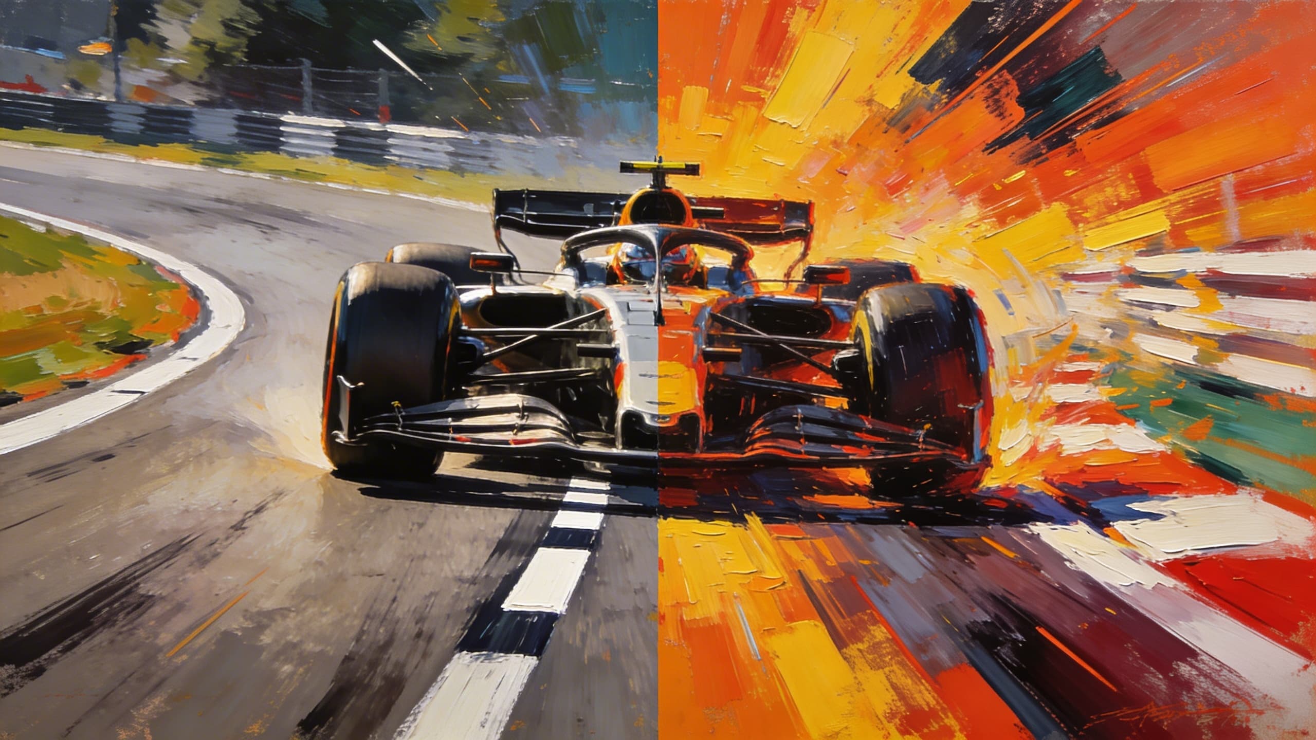 F1 Racing - Speed Painting