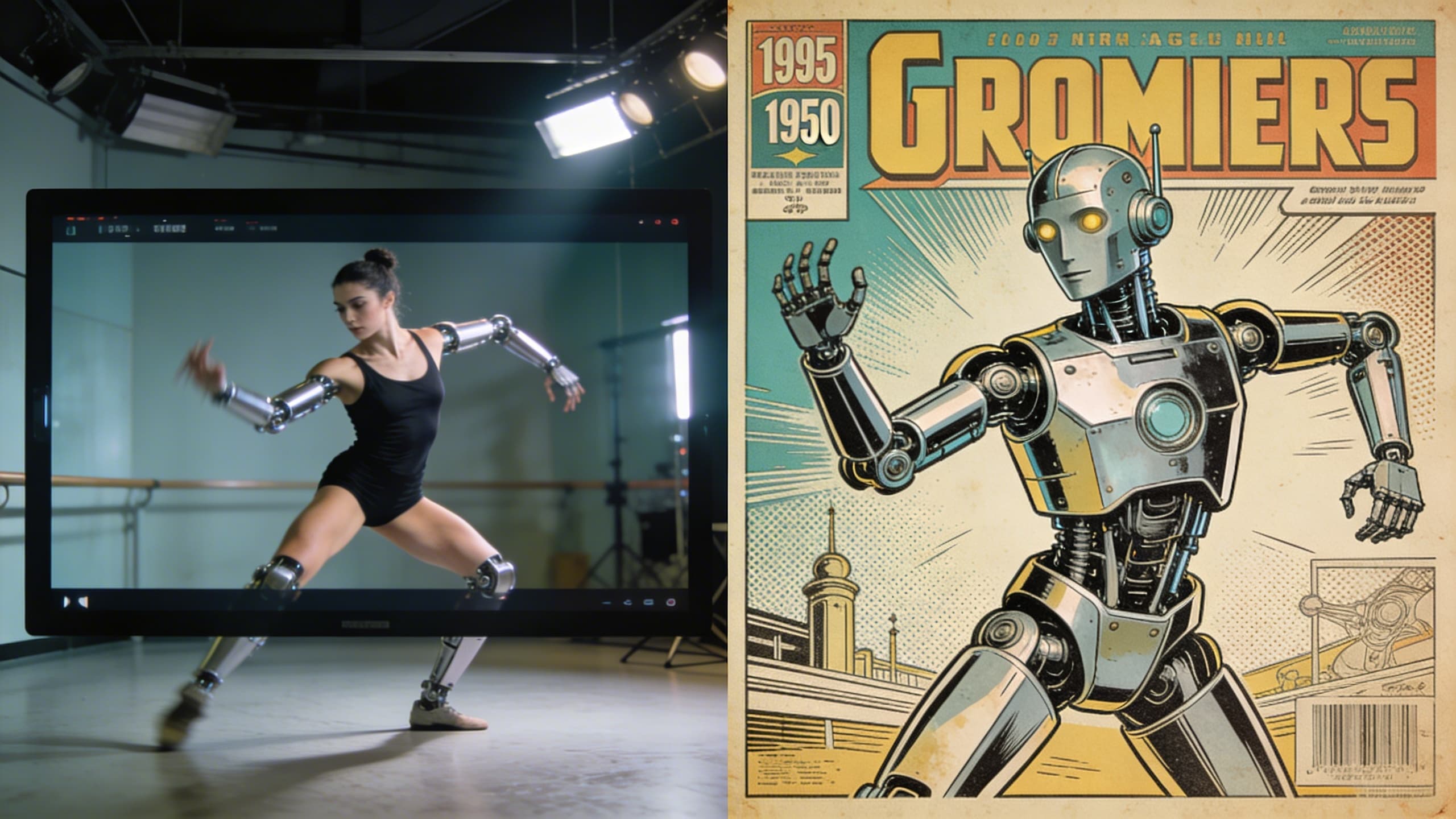 Robot Dance - Retro Futurism
