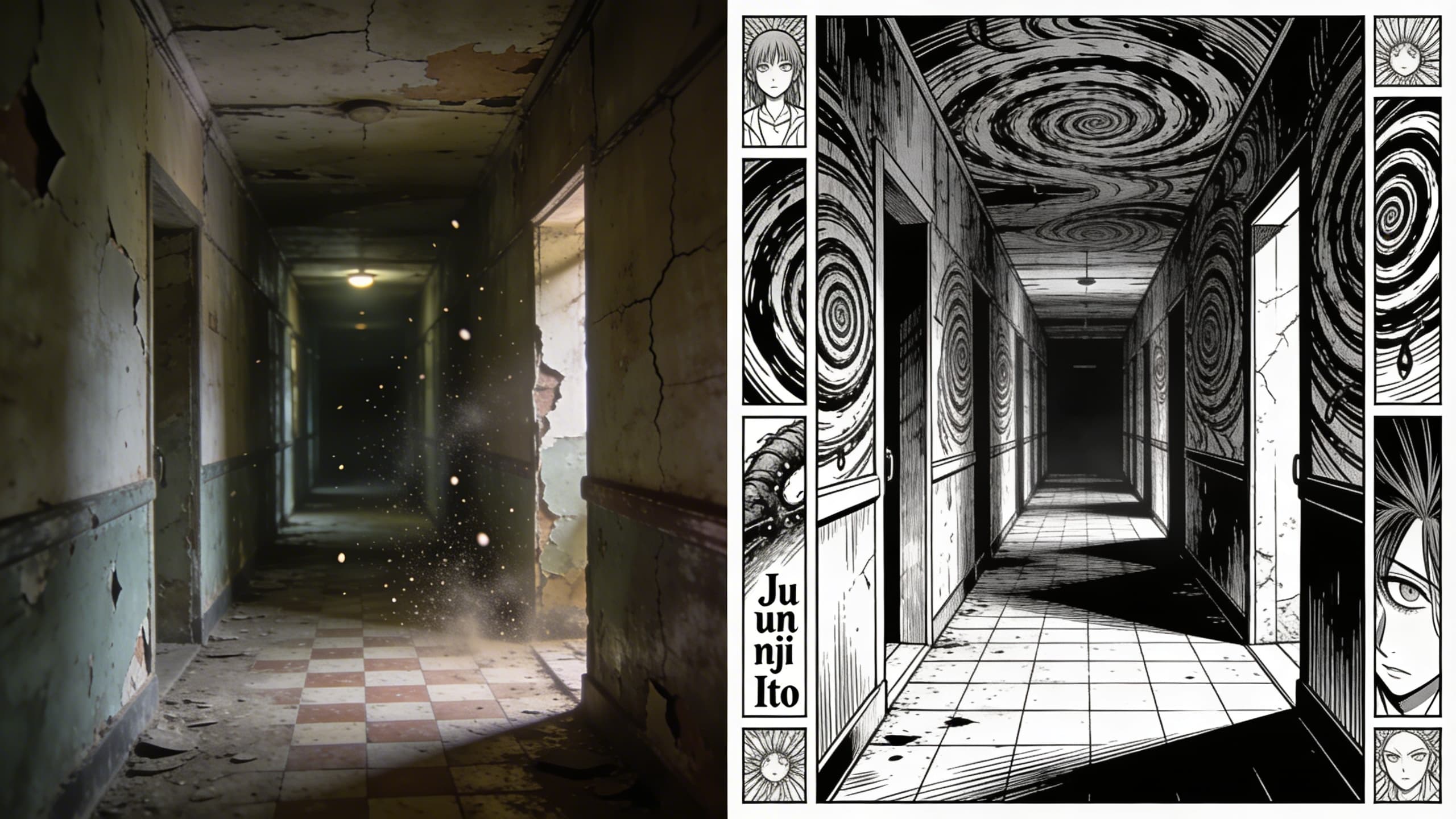 Abandoned House - Junji Ito Style