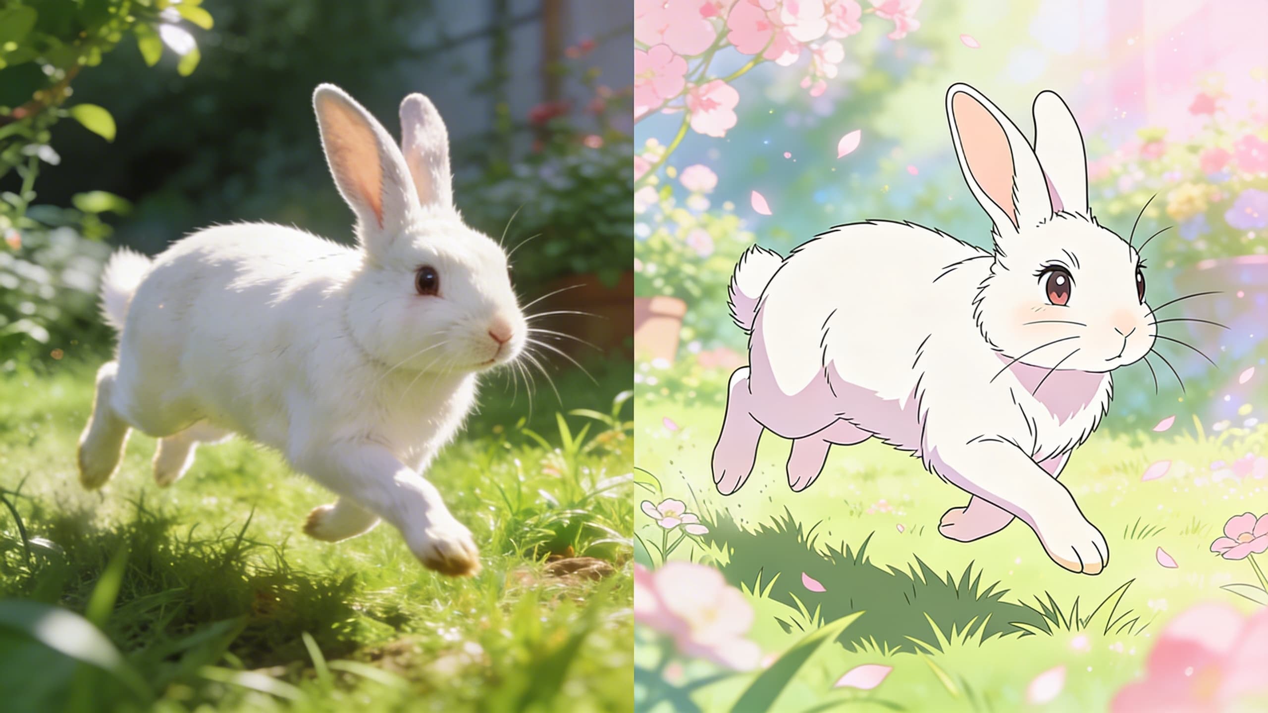 Bunny Hop - Pastel Webtoon