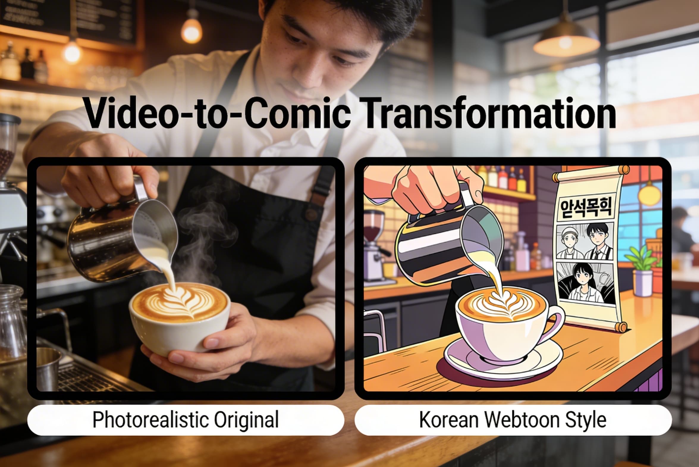 Coffee Shop - Korean Webtoon