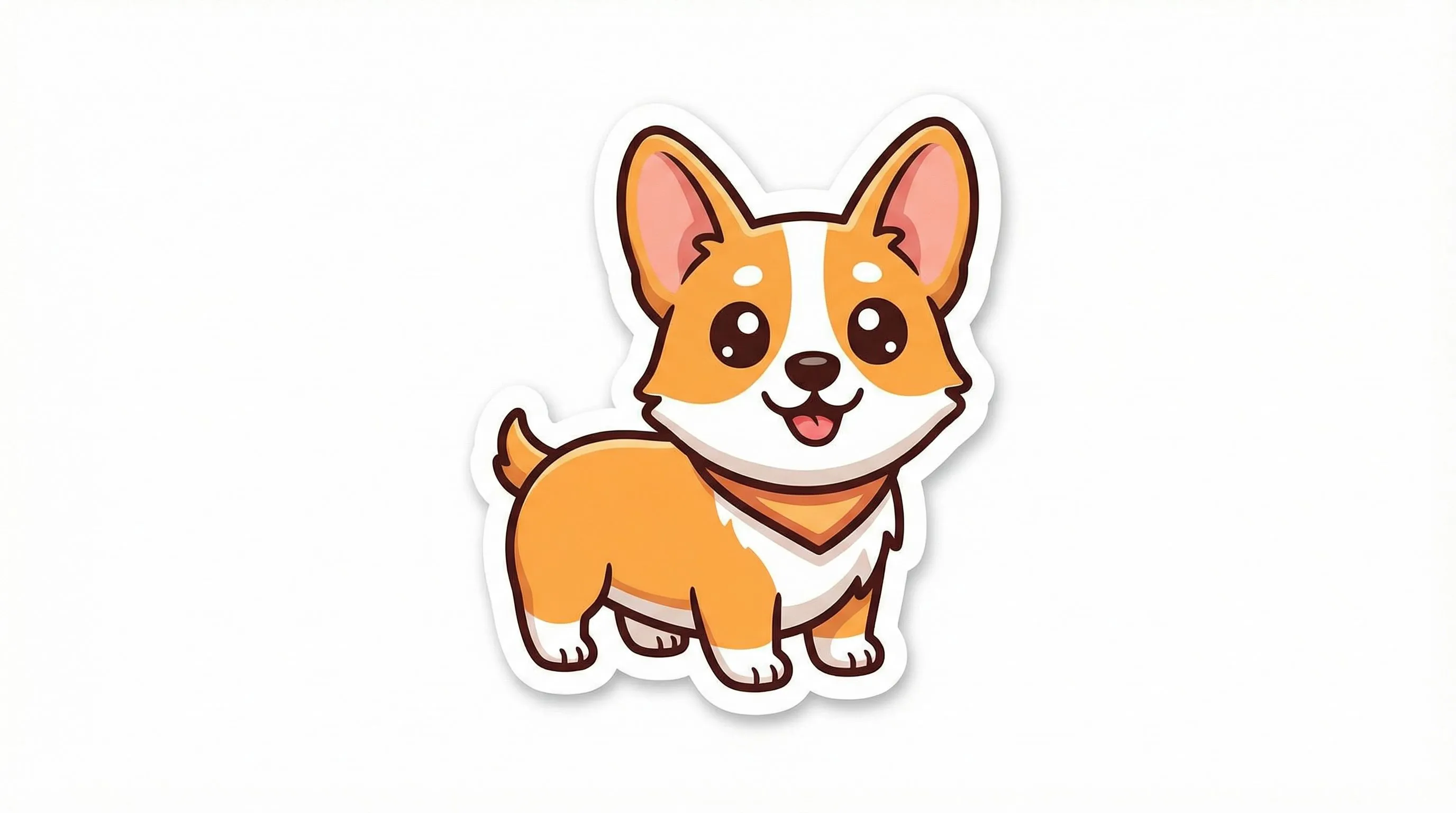 Stiker Corgi