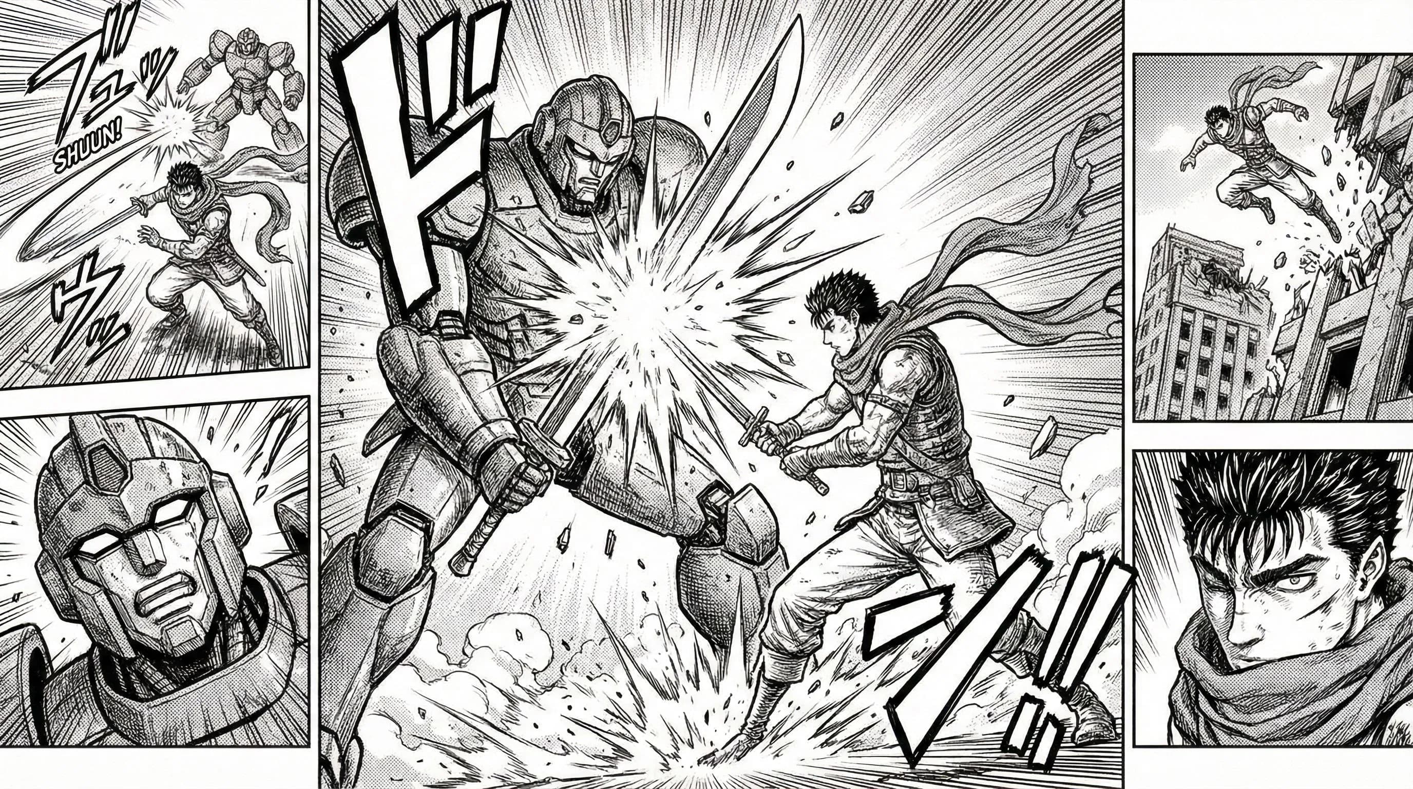 Generator Panel Manga — Sebelum vs Sesudah