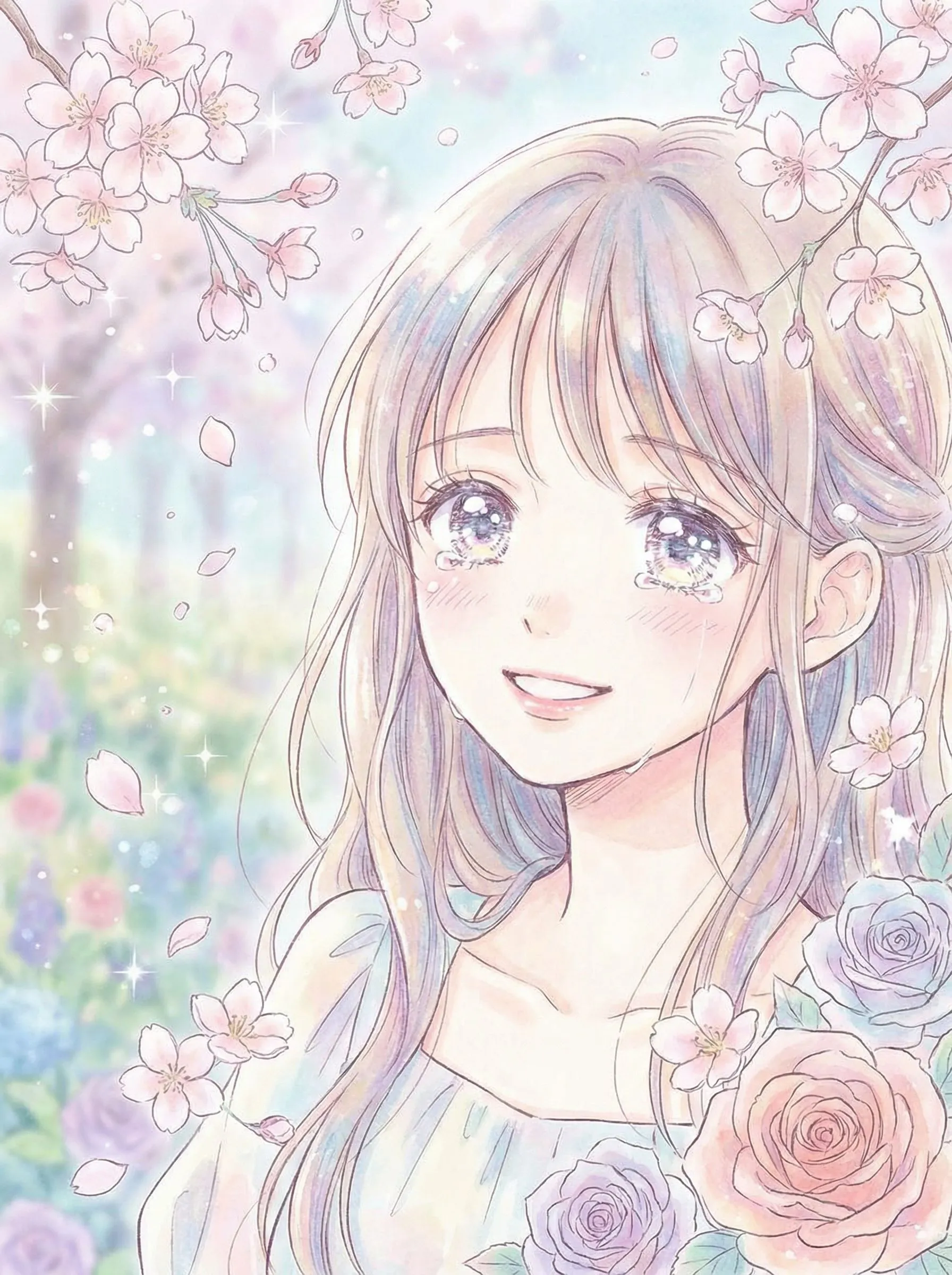 Contoh karakter AI anime generator