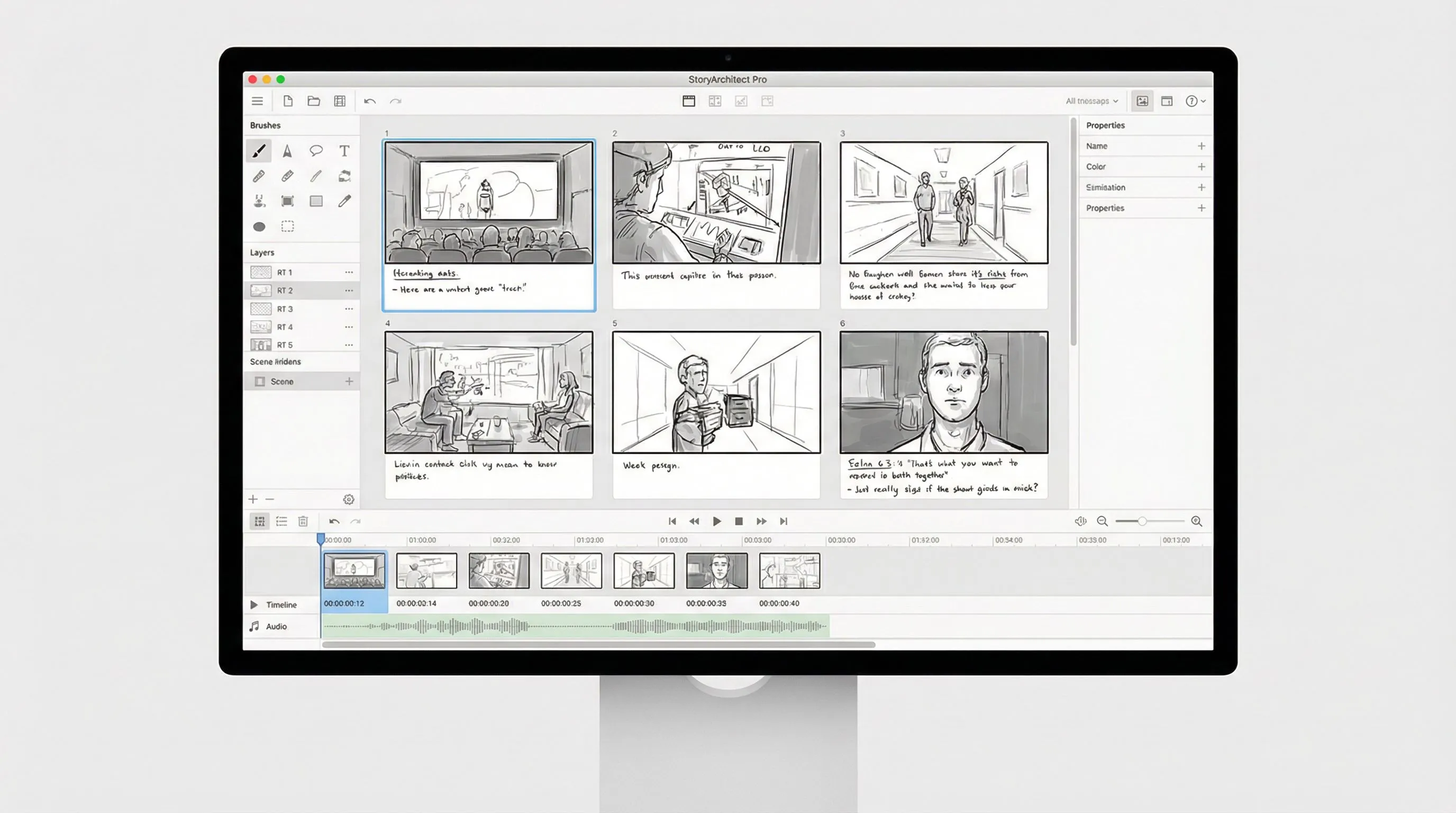 LlamaGen Storyboard Interface