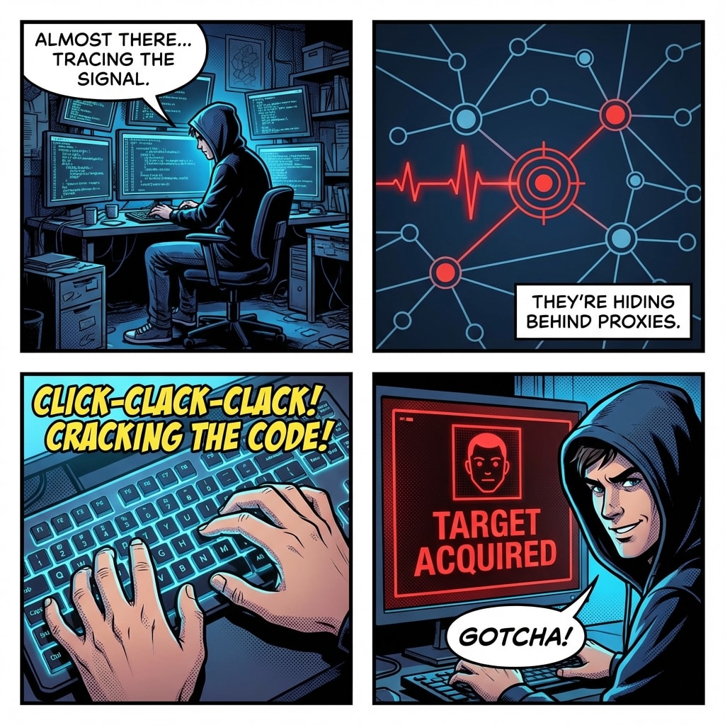 Hacker's Hunt: Target Acquired