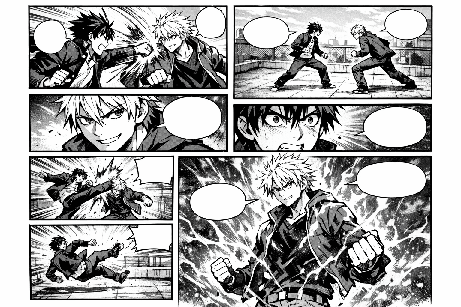Generator Halaman Manga AI