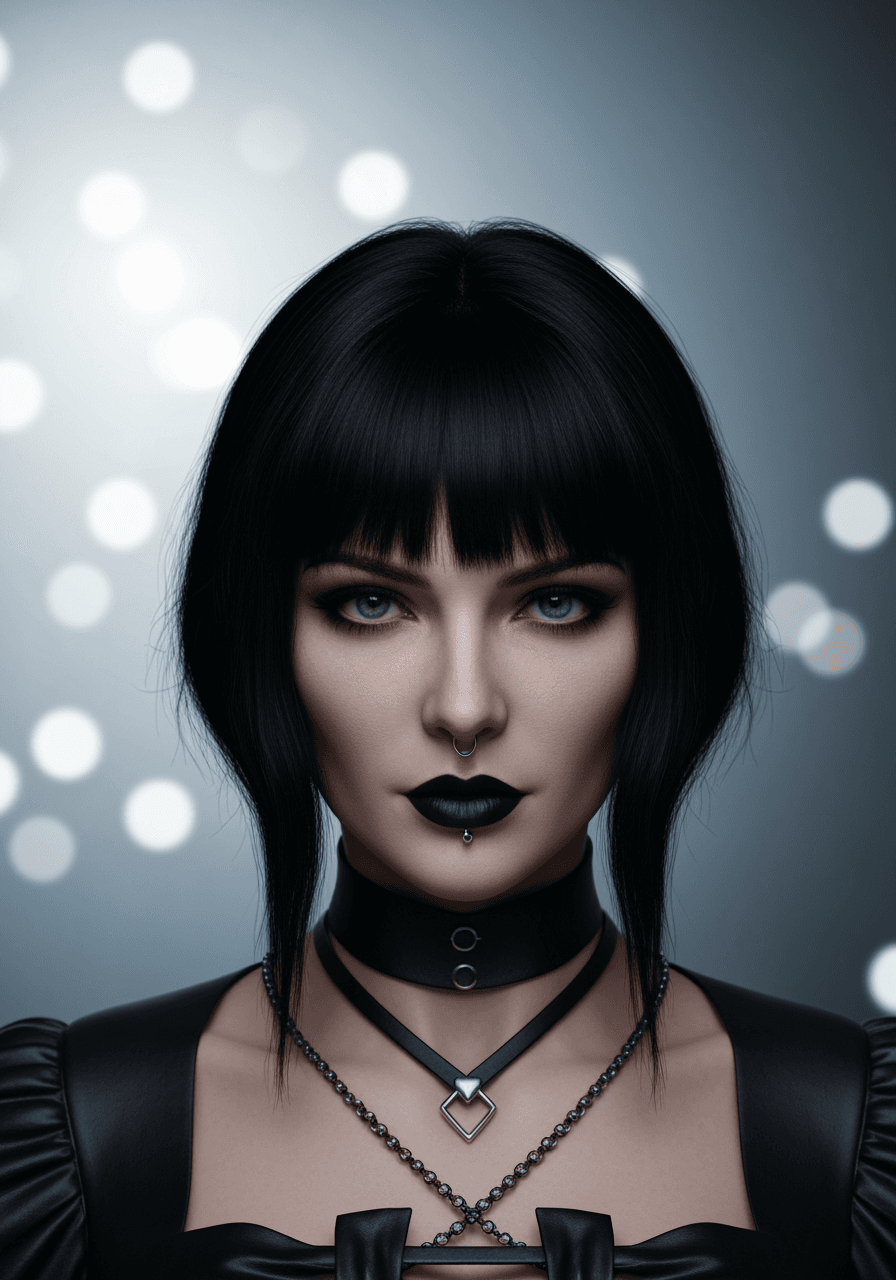 Realistic version of anime OC