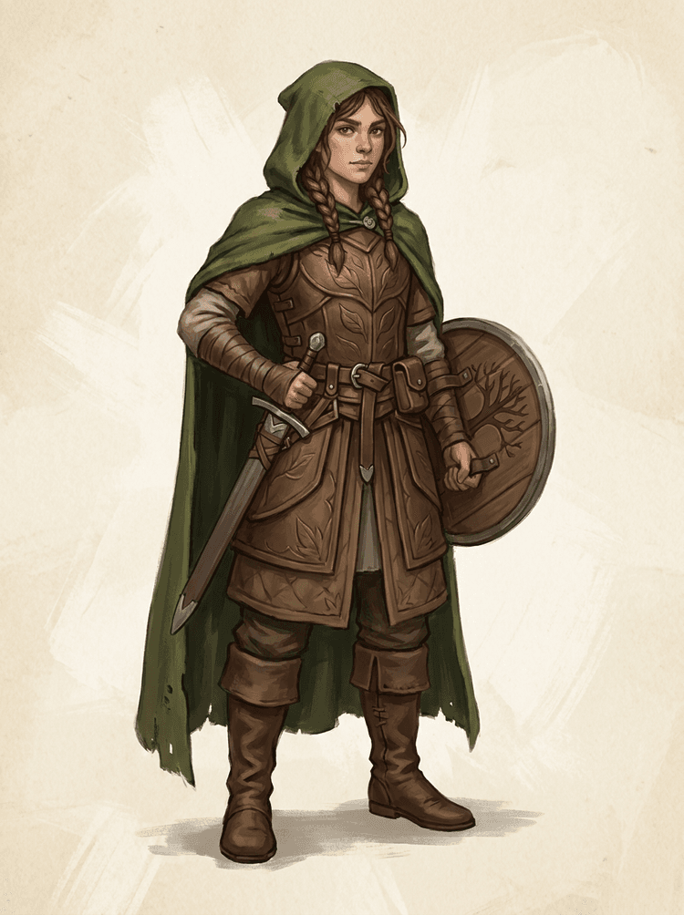 Gambar sumber knight hutan fantasy RPG