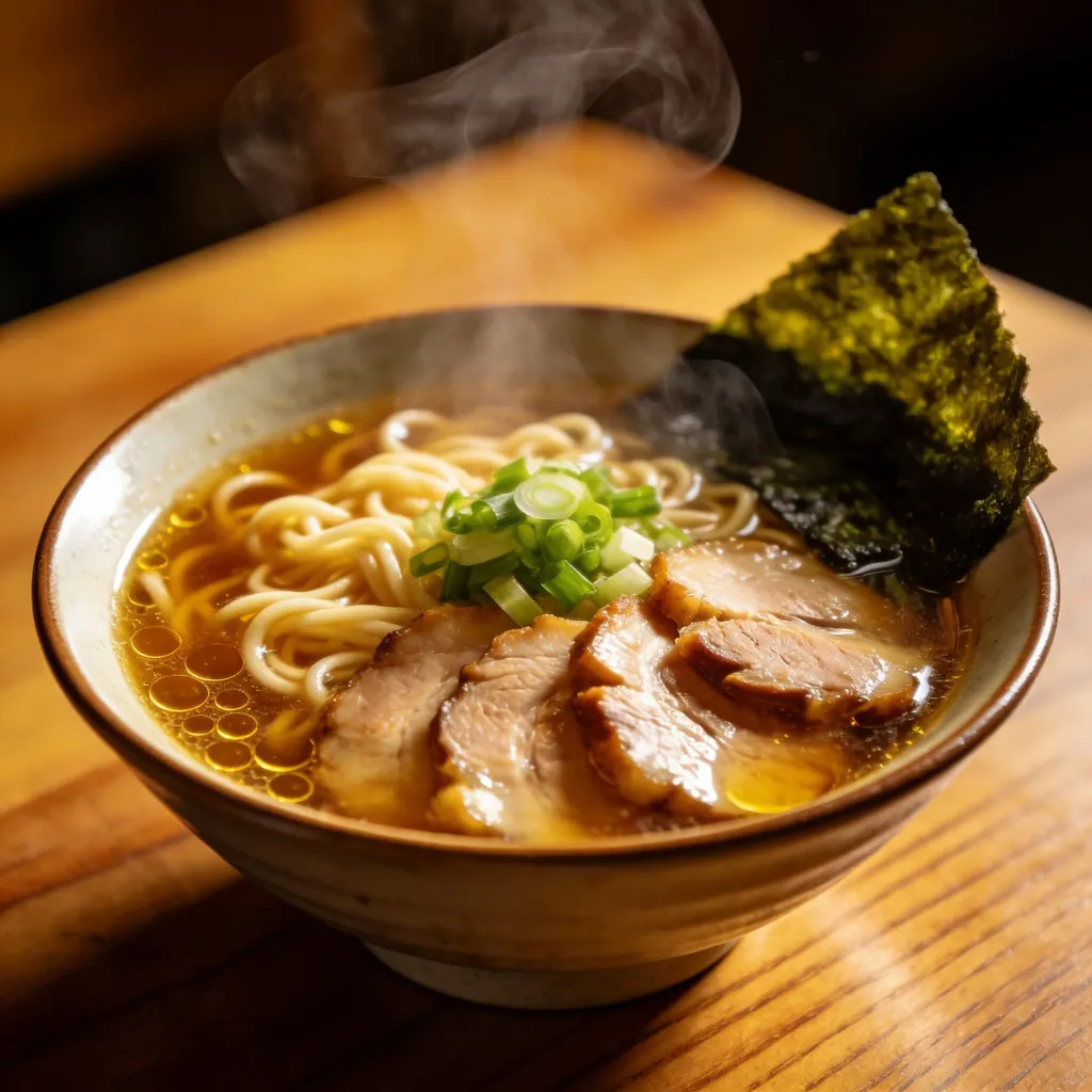 Foto ramen — sebelum