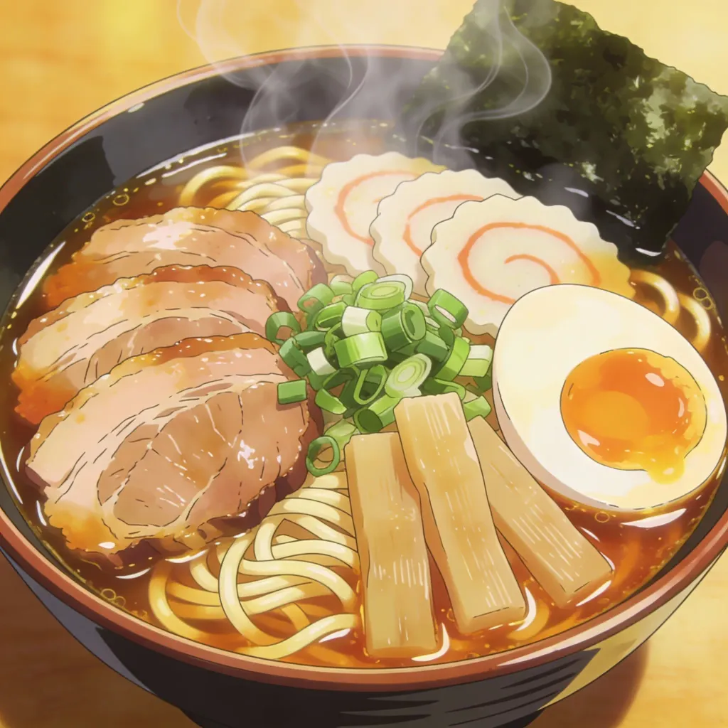 Ramen anime — sesudah