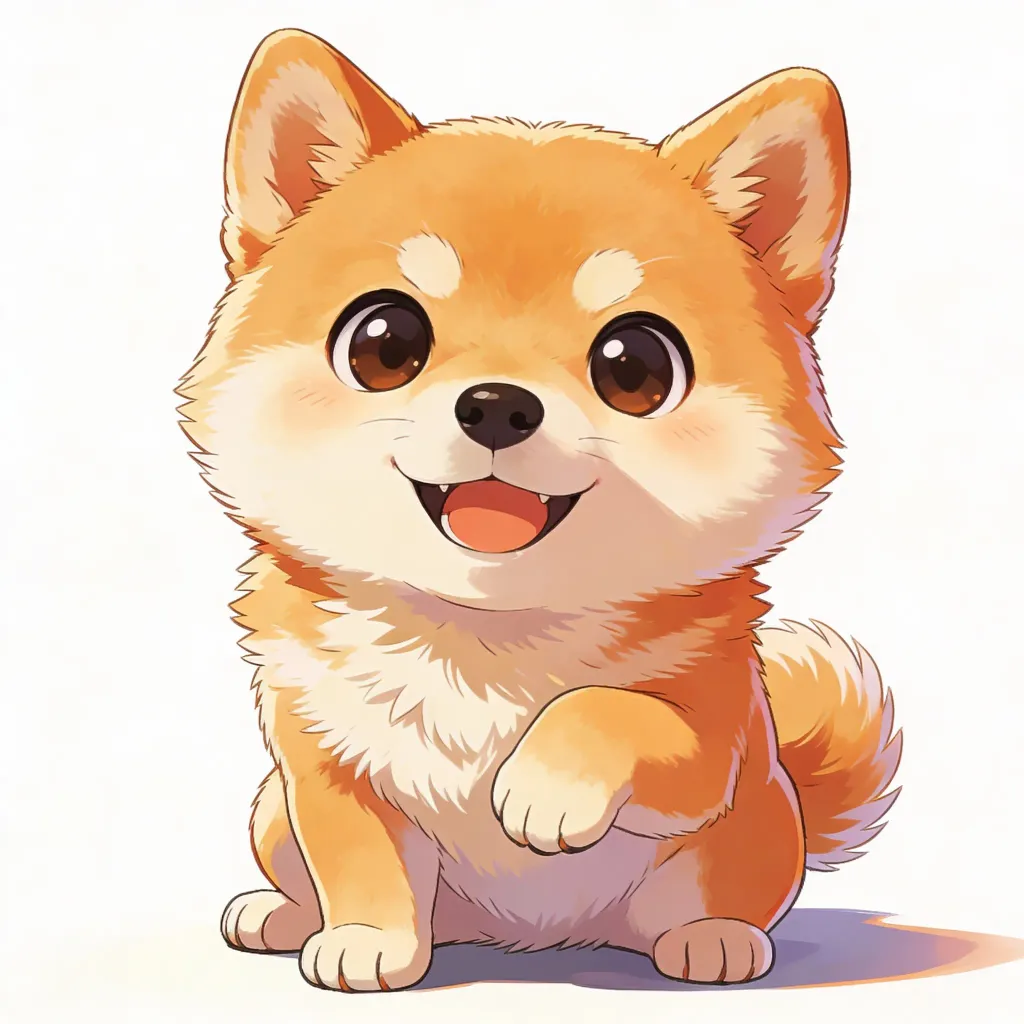 Shiba Inu anime — sesudah