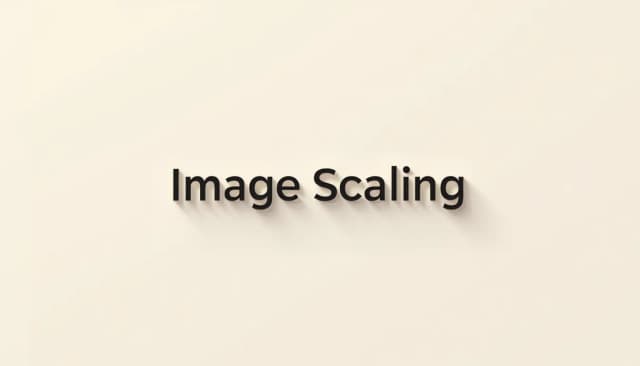 Continue Generation and Image Scaling