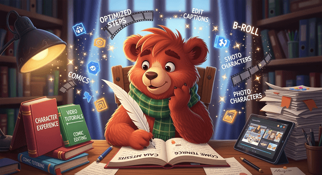 更快创作漫画，更智能编辑视频，解锁全新角色魔法 —— 您的创意工具包全面升级