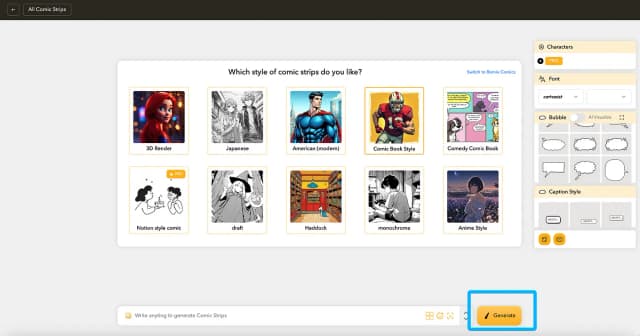 페이지 생성하기