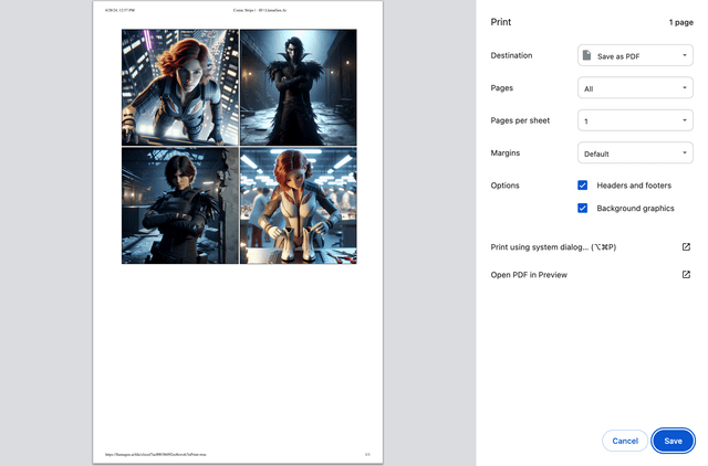 Better Printing Experience