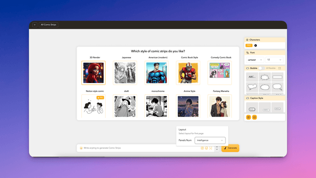 Configuración de Página de Cómic