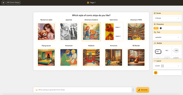 Desatando Nuevas Capacidades: Estudio de Cómics Mejorado, Interacciones de Plantillas y Zoom Optimizado en el Diseñador