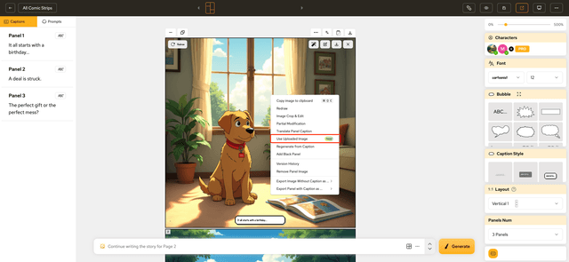 Image Uploads in Storyboarding