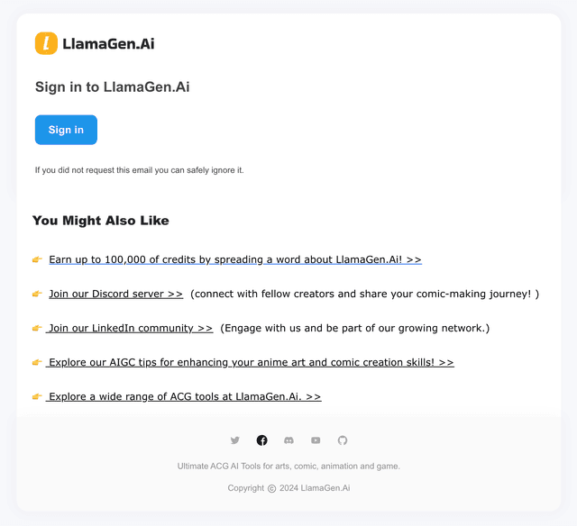 Optimized Email Notification Template