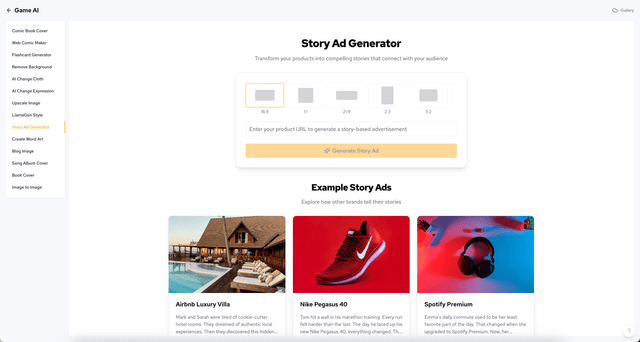Story Ad Generator