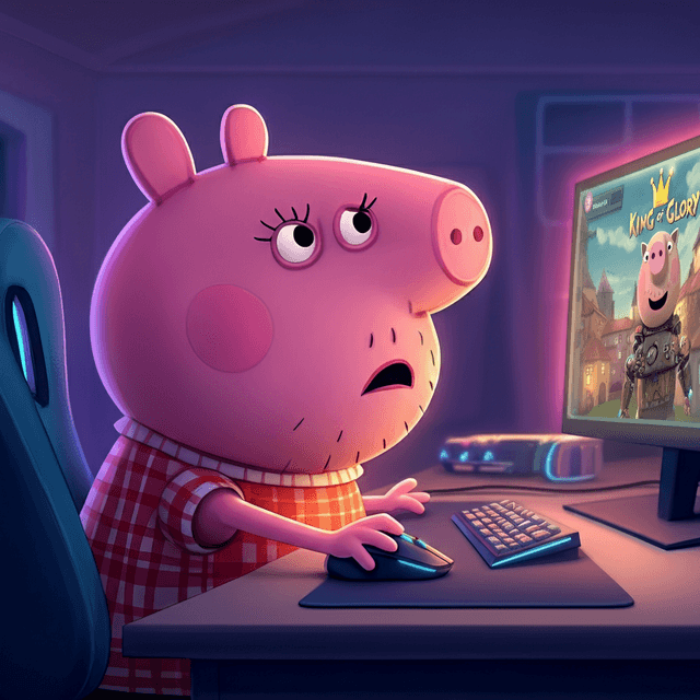 Panel 3, Peppa's Room