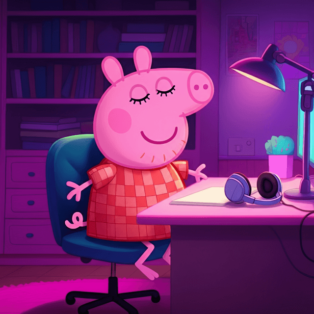 Panel 2, Peppa's Room