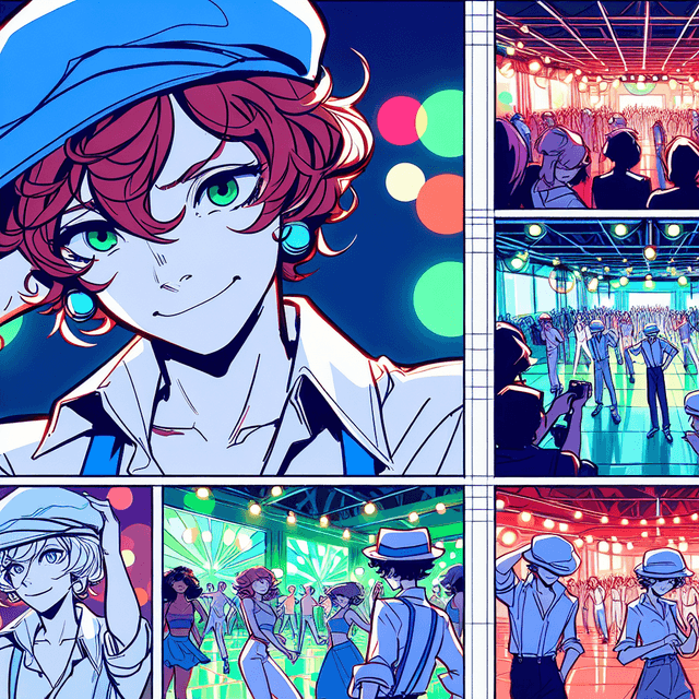 AI Generated Comic Panel - [object Object]