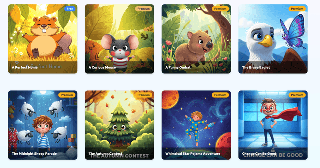 New Children's Story Templates