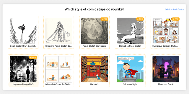 New Storyboard Templates