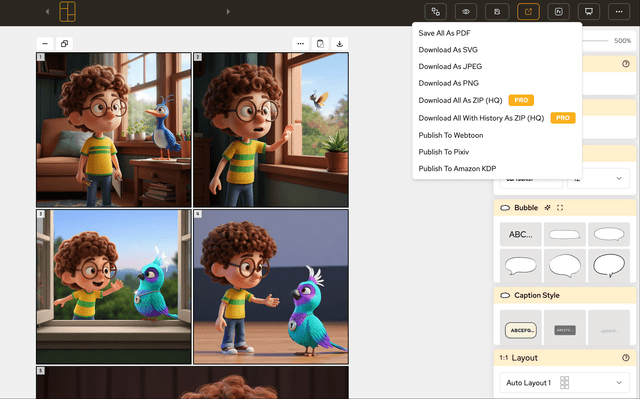 Captura de pantalla de la función