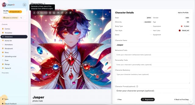 AI+Character+Editing