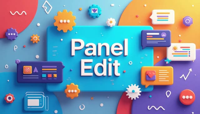 Enhanced Panel Editing and Refreshed Home Page UI