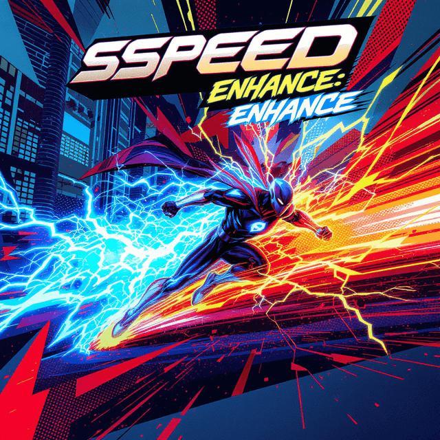 Comic Generation Speed Enhance interface showing real-time panel output