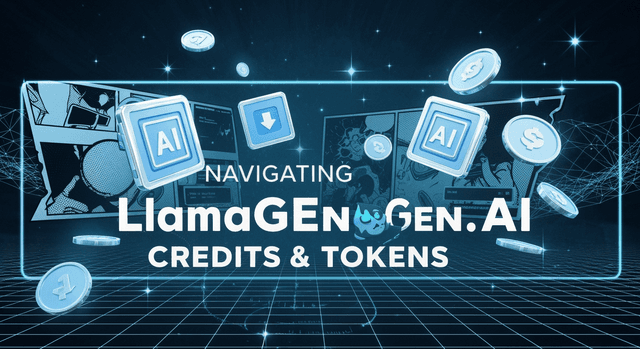 LlamaGen.AI Credits und Tokens verstehen – Verabschiede dich endgültig von der Verwirrung