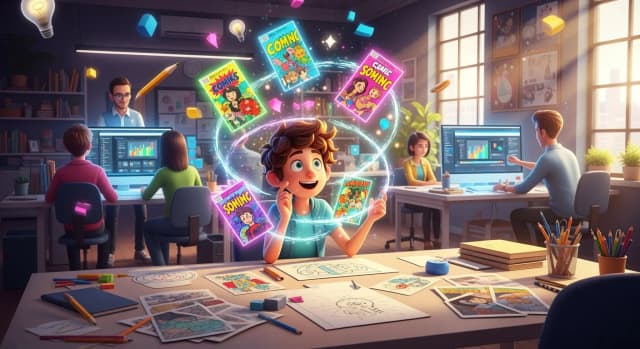 Histoire d'utilisateur : Comment l'idée d'un créateur pour des couvertures de comics est devenue une fonctionnalité en un jour