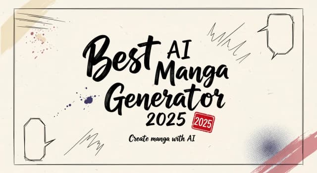 2025最佳AI漫畫生成器:漫畫創作者首選推薦