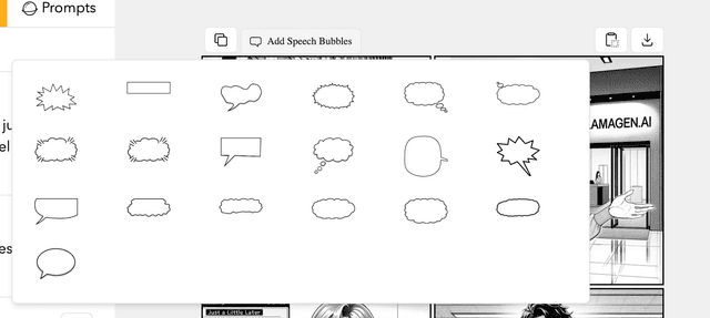 Add Dialogue Bubbles