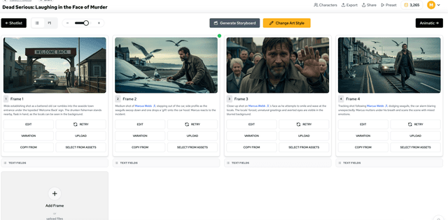Enhanced Character Consistency in Storyboards