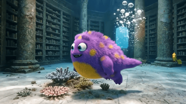 LlamaGen Animation x Veo3 Collaboration