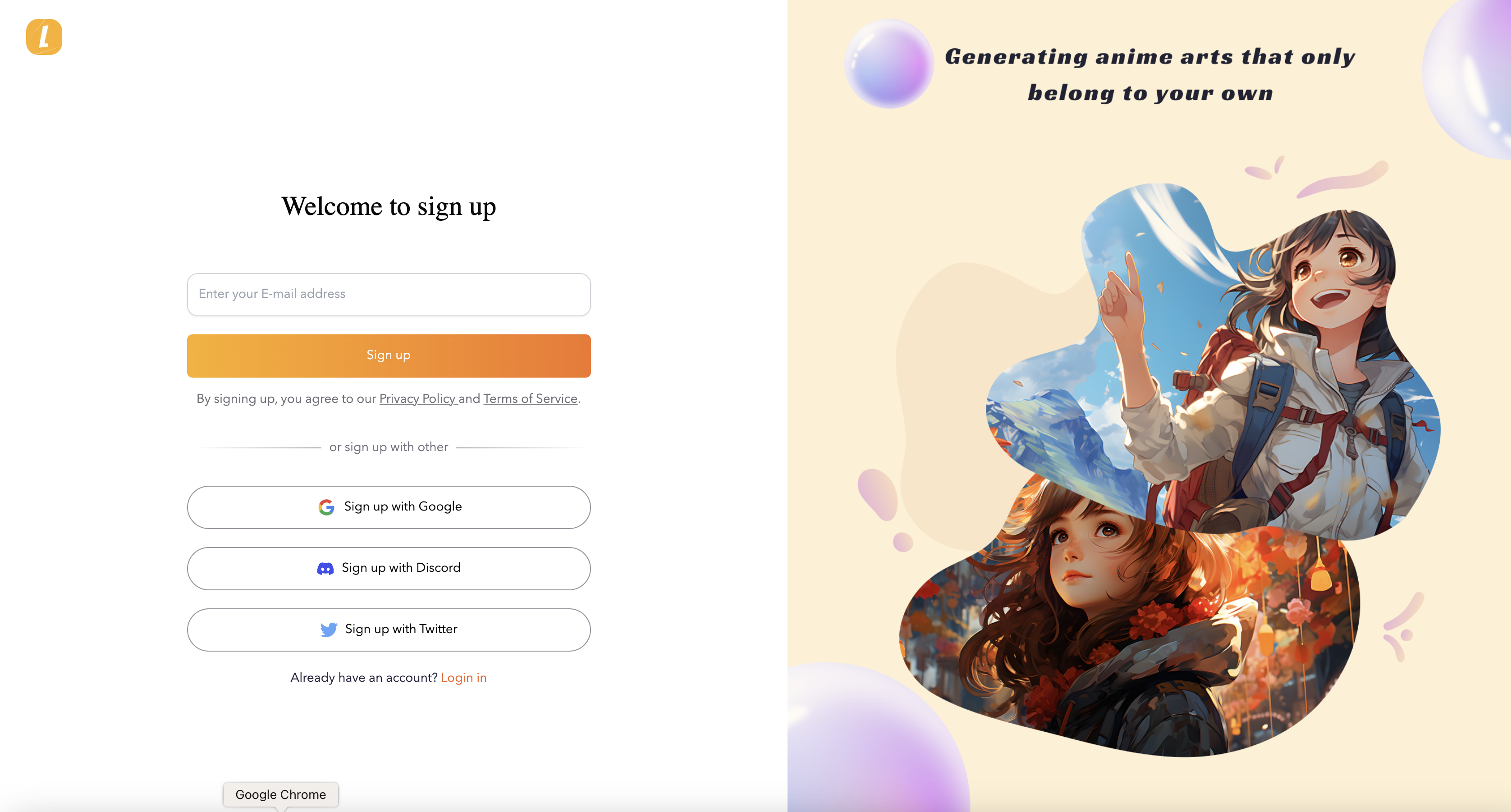 LlamaGen.Ai Redesigned Login & Registration Pages